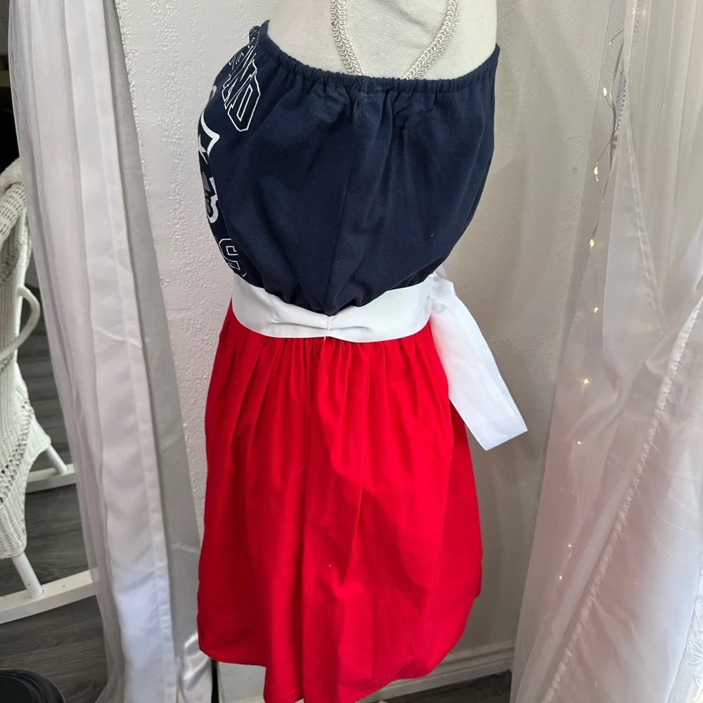 ❤️💙 NFL New England Patriots tube top dress size Small - Picture 5 of 8